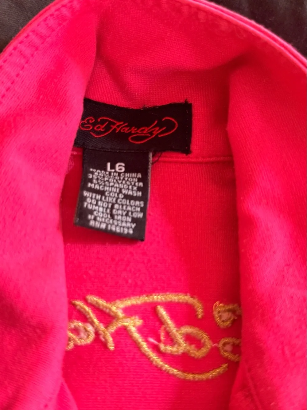 Ed Hardy Hot Pink Girls' Two-Piece Denim Vest & Jeans Set